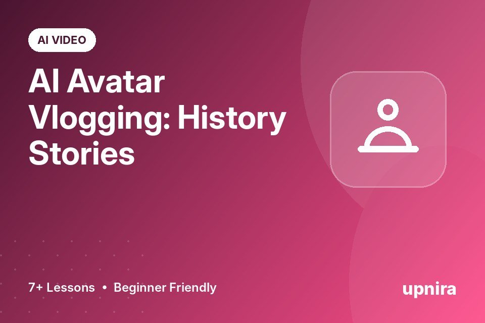AI Avatar Vlogging: History Stories