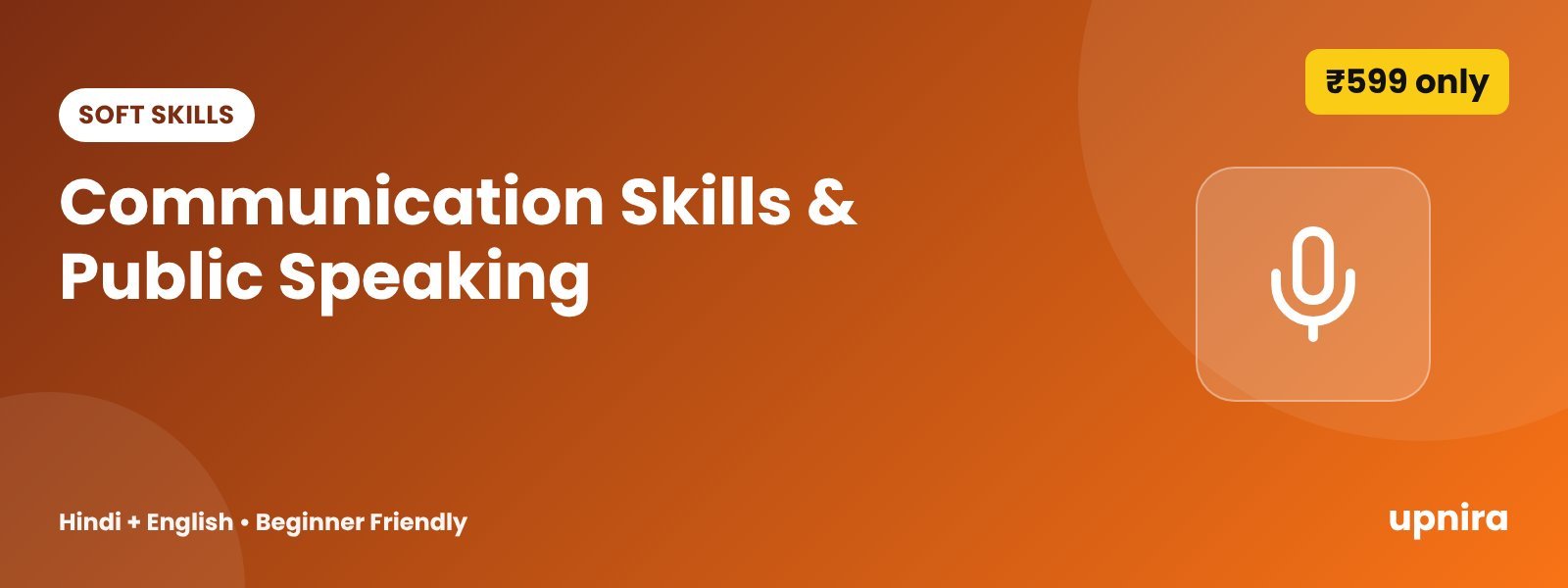 Communication Skills & Public Speaking