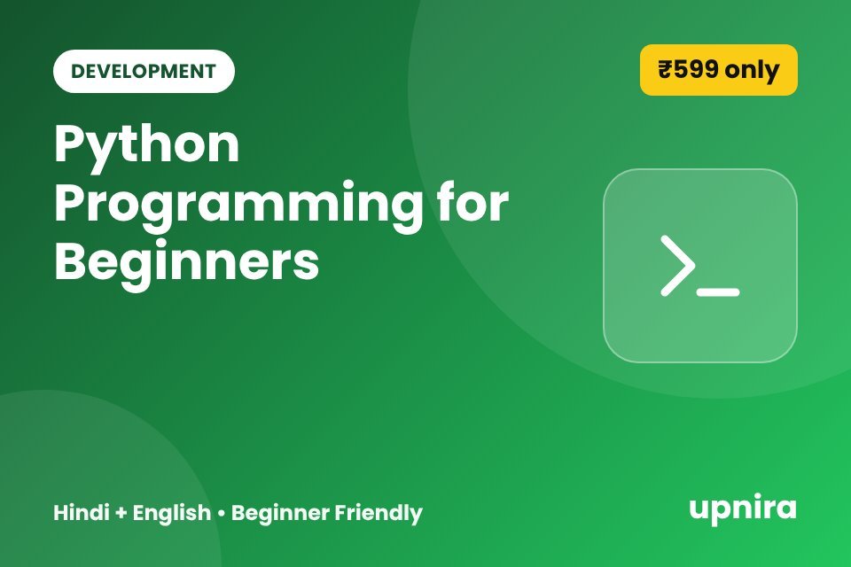 Python Programming for Beginners